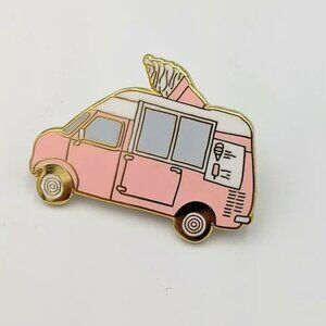 Ice Cream Van Enamel Pin